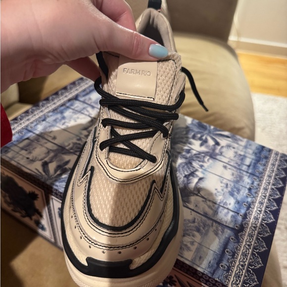 Farm Rio Ivory Apolo Sneaker - Picture 6 of 10